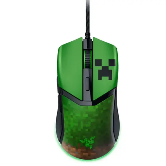 მაუსი Razer Gaming Mouse Cobra Minecraft Ed RZ01-04650200-R3M1 - Primestore.ge
