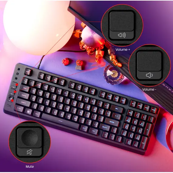 კლავიატურა HyperX Gaming keyboard Eve 1800 - Primestore.ge