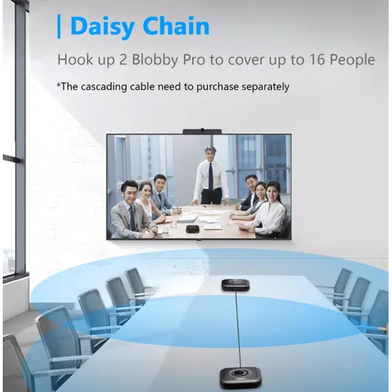 საკონფერენციო მიკროფონი BOYA Blobby Pro Black - Primestore.ge