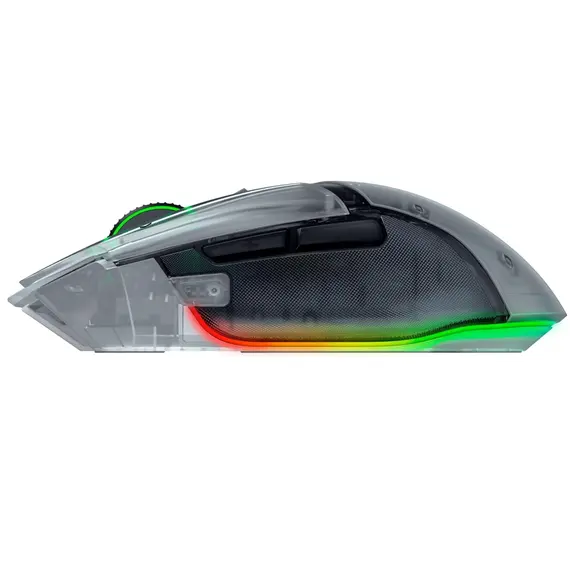 მაუსი Razer Gaming Mouse Basilisk V3 Pro 35K WL Phantom White Ed RZ01-05240400-R3G1 - Primestore.ge