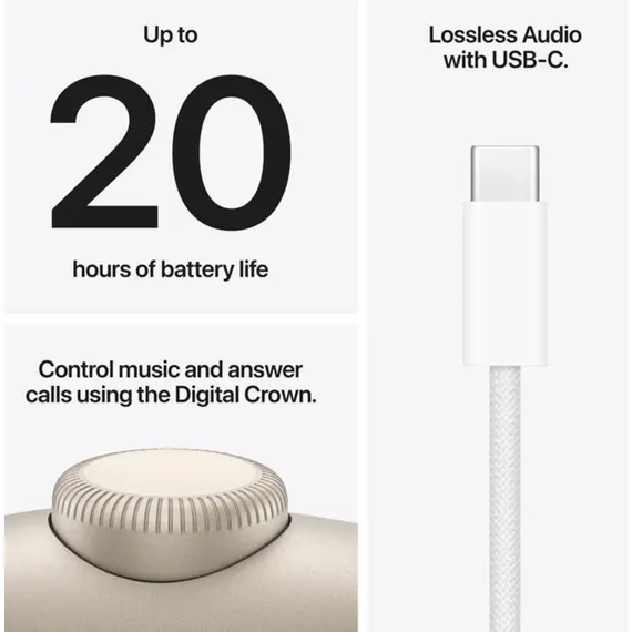 ყურსასმენი Apple AirPods Max 2 2026 Starlight - Primestore.ge