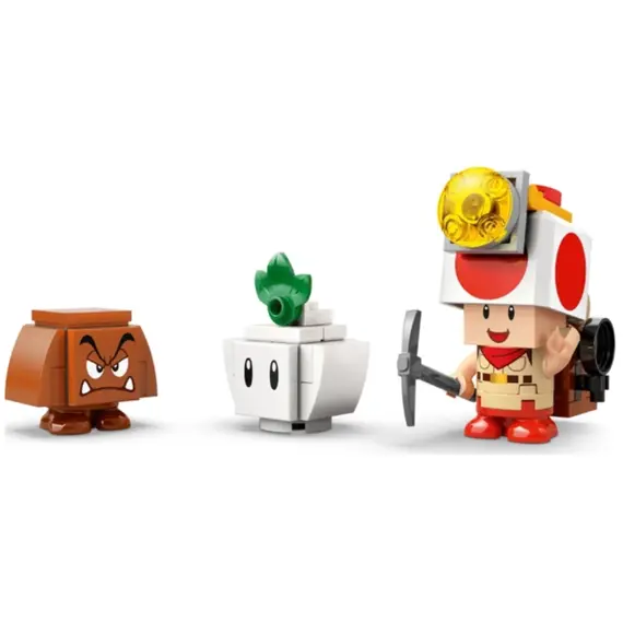ლეგო LEGO Constructor Super Mario Captain Toad's Camp - Primestore.ge