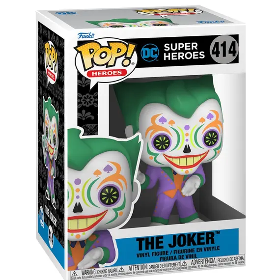სათამაშო საკოლექციო ფიგურა Funko POP! Heroes DC Dia De Los Joker 57417 - Primestore.ge