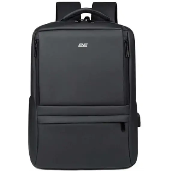 ნოუთბუქის ჩანთა 2E Laptop Backpack, Impulse 17", black - Primestore.ge