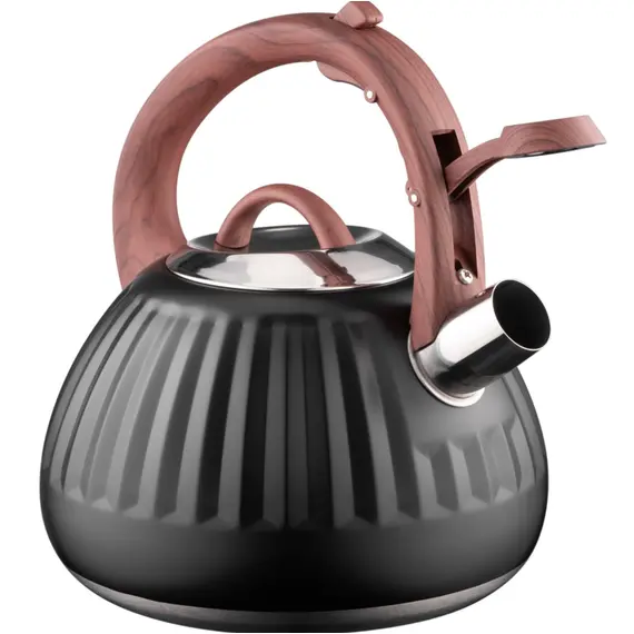 ჩაიდანი ARDESTO Gemini, 2.5l, stainless steel, black 674012410388 - Primestore.ge