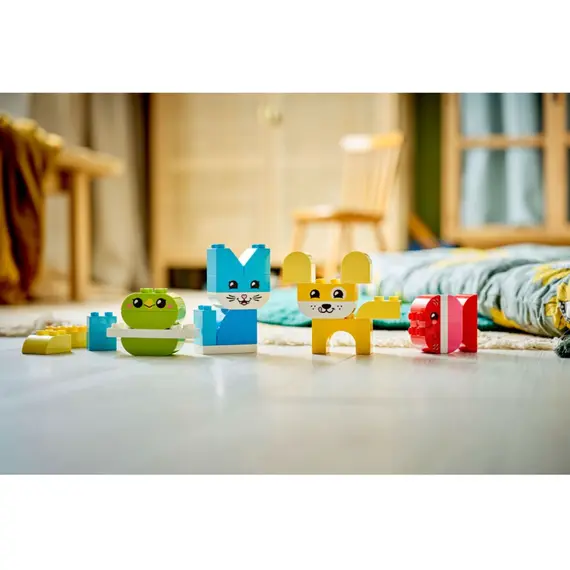 ლეგო LEGO Constructor DUPLO My First 3 in 1 Creative Cute Pets - Primestore.ge