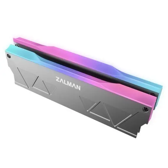მეხსიერების რადიატორი Zalman RAM heatsink MH10, ARGB Single/Double Sided RAM, 3-Pin, 5V,  black - Primestore.ge