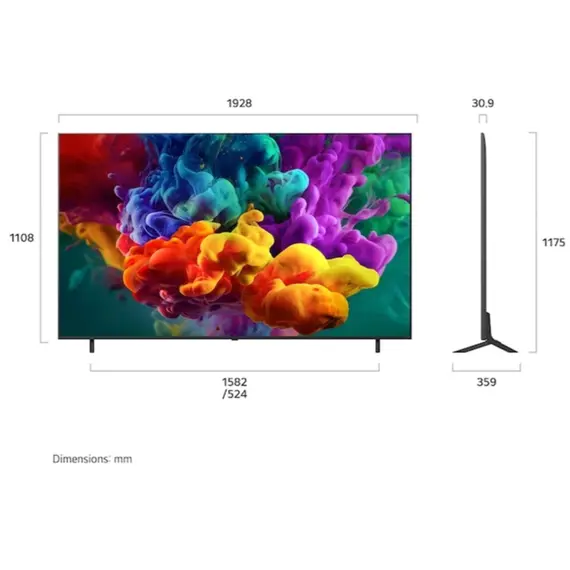 ტელევიზორი LG 86QNED85B6B.AMCN QNED evo AI QNED85 Mini LED 4K Smart TV 2026 - Primestore.ge