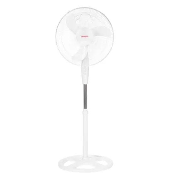ვენტილატორი Ardesto FN-1608RW fan with mechanical control, round support, white - Primestore.ge
