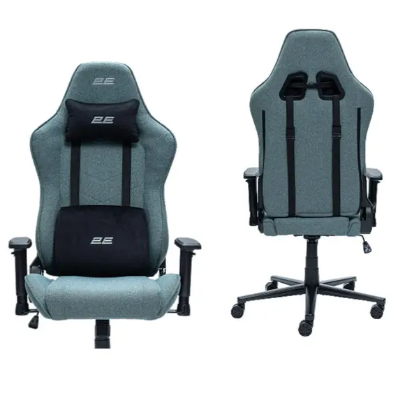 სათამაშო სავარძელი 2E BUSHIDO 2D-Armrests Green/2E-GC-BUS-ESGN - Primestore.ge