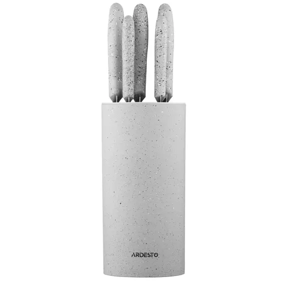 დანების ნაკრები ARDESTO Gemini, 6pcs, stainless steel, plastic, grey 767637177955 - Primestore.ge