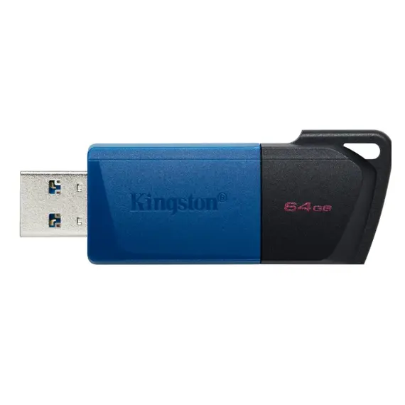 USB ფლეშ მეხსიერება Kingston 64GBx2 USB 3.2 Type-A Gen1 DT Exodia Black Blue - Primestore.ge