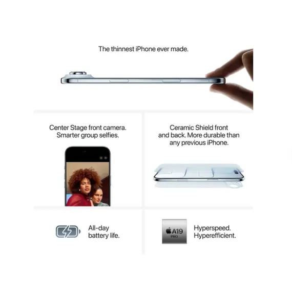 მობილური ტელეფონი Apple iPhone Air 256GB Cloud White - Primestore.ge