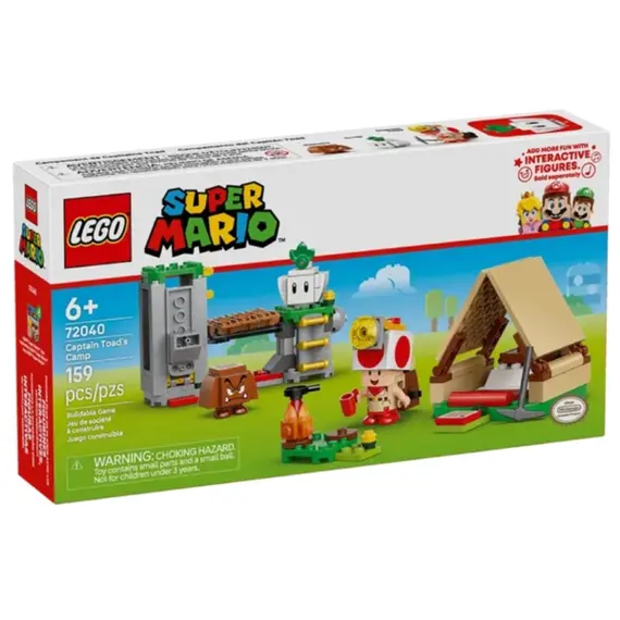 ლეგო LEGO Constructor Super Mario Captain Toad's Camp - Primestore.ge