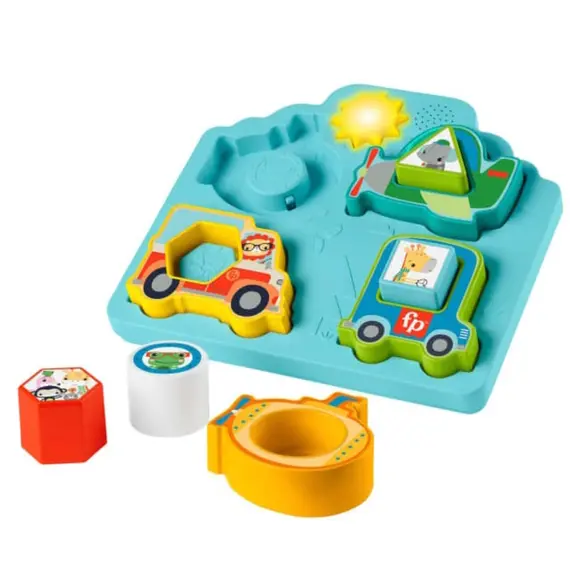 სათამაშო ფიგურები MATTEL Shapes & Sound Vehicle Music - Primestore.ge