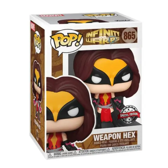 სათამაშო საკოლექციო ფიგურა Funko POP! Bobble Marvel Avengers Infinity Warps Weapon Hex (Exc) 54622 - Primestore.ge
