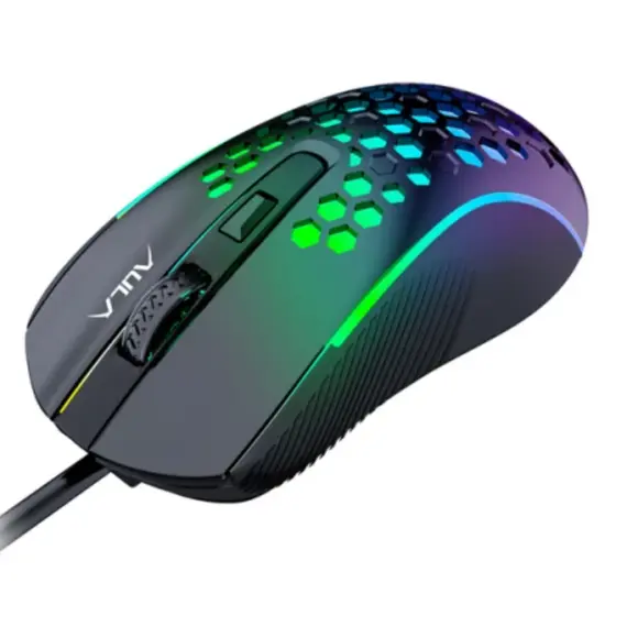 მაუსი AULA S11 Ultra Lightweight Wired Gaming Mouse Black - Primestore.ge