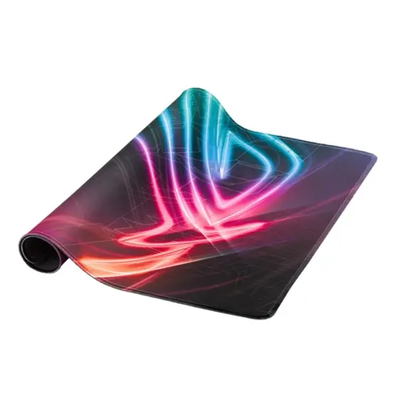 მაუსპადი ASUS Mouse Pad ROG Strix Edge, L (450x400x2mm), multicolored - Primestore.ge