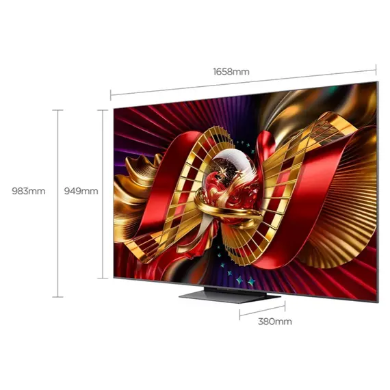 ტელევიზორი TCL 75C8L 4K Google TV - Primestore.ge
