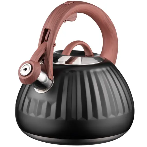 ჩაიდანი ARDESTO Gemini, 2.5l, stainless steel, black 674012410388 - Primestore.ge