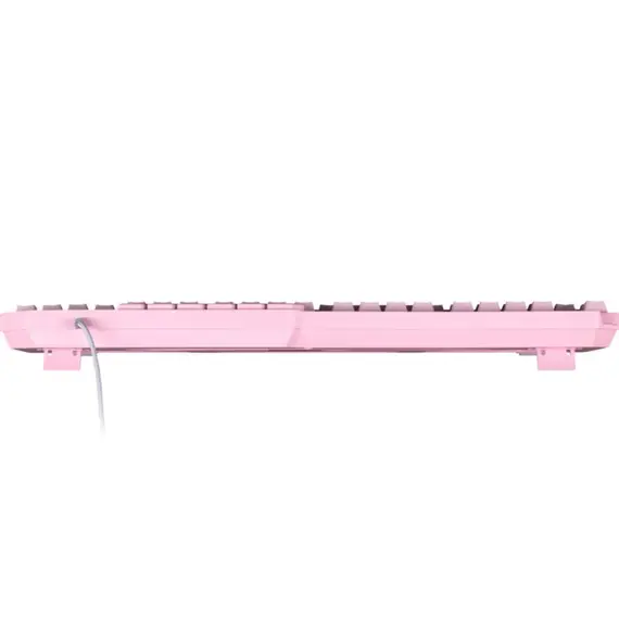 კლავიატურა 2E GAMING Membrane keyboard KG315 110key, USB-A, EN/RU, RGB, pink - Primestore.ge