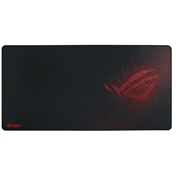 მაუსპადი ASUS Mous Pad ROG Sheath, XXL (900x440x3mm), black-red - Primestore.ge