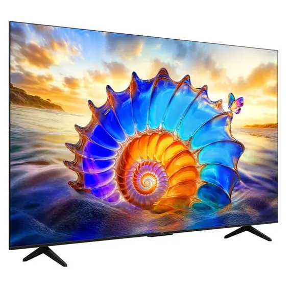 ტელევიზორი TCL 75V6D Google TV 4K HDR10 WiFi5 BT5.2 Dolby Audio 15W 300X300 - Primestore.ge