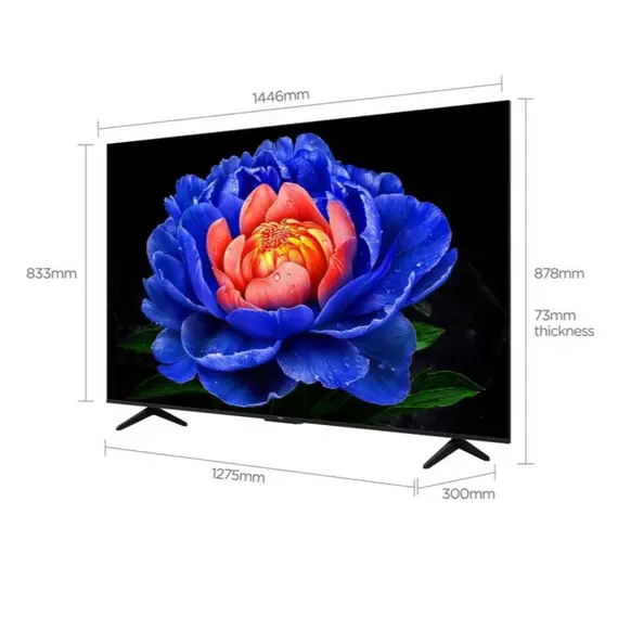 ტელევიზორი TCL 65P7L 4K Google TV HDR10+ - Primestore.ge