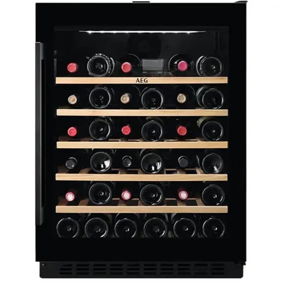 ჩასაშენებელი ღვინის მაცივარი AEG AWS4052B5B - Primestore.ge