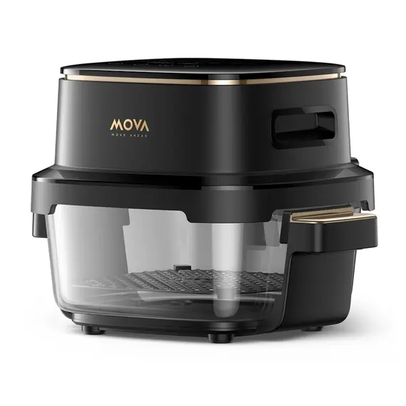 აეროგრილი Mova Air Fryer Aeroglass AF20 Pro Black - Primestore.ge