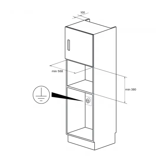 ჩასაშენებელი მიკროტალღური ღუმელი KUPPERSBERG RMW 963 C , 3 image - Primestore.ge