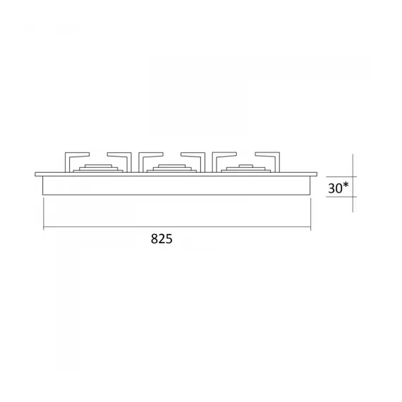 ჩასაშენებელი ზედაპირი KUPPERSBERG FS 63 Ant , 5 image - Primestore.ge