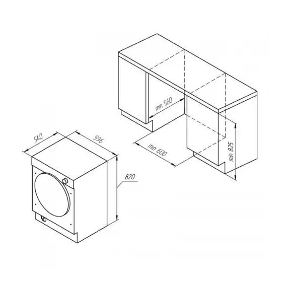 სარეცხი მანქანა KUPPERSBERG WD 1488 , 5 image - Primestore.ge