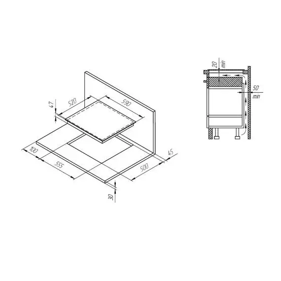 Built-in surface KUPPERSBERG ECS 603, 4 image