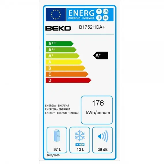 Built-in refrigerator BEKO B 1752 HCA, 4 image