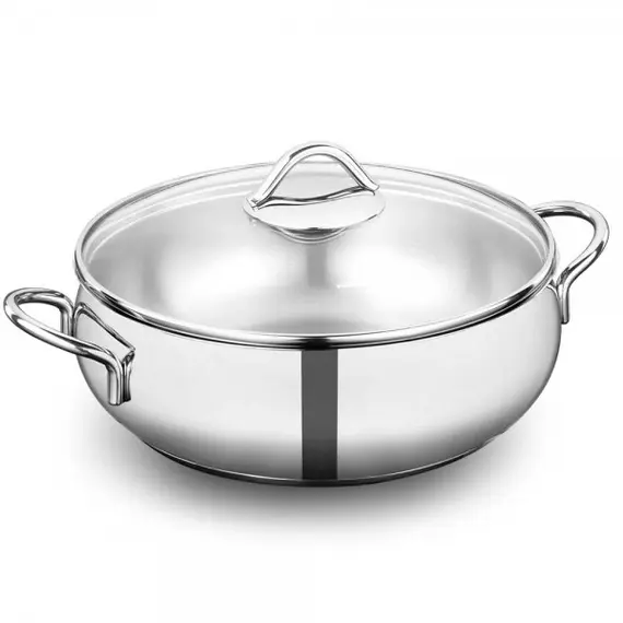 ქვაბი KORKMAZ A1078 LOW CASSEROLE 26x9 cm / 5,0 LT  - Primestore.ge