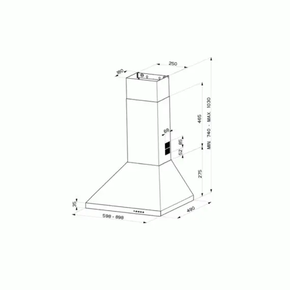გამწოვი BEKO CWB 6441 WN , 3 image - Primestore.ge