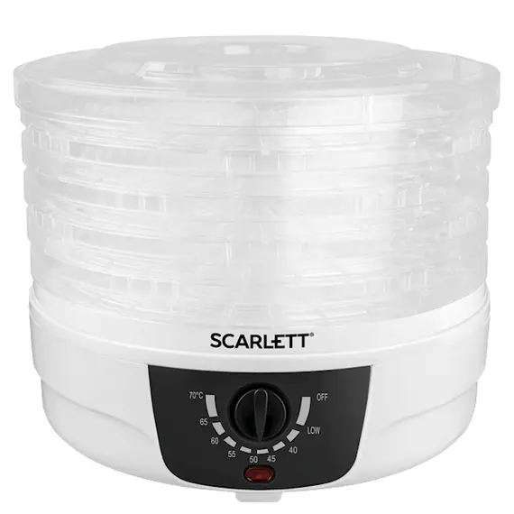 ხილის საშრობი Scarlett SC-FD421004 250 Watt White , 8 image - Primestore.ge