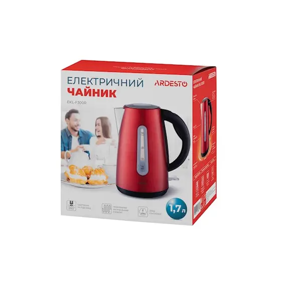 ელექტრო ჩაიდანი ARDESTO EKL-F300R , 4 image - Primestore.ge