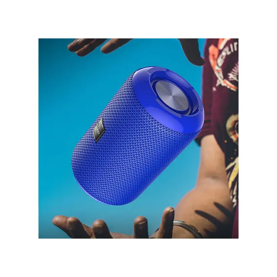 უსადენო დინამიკი HOCO HC1 Trendy sound sports wireless speaker - Blue , 2 image - Primestore.ge