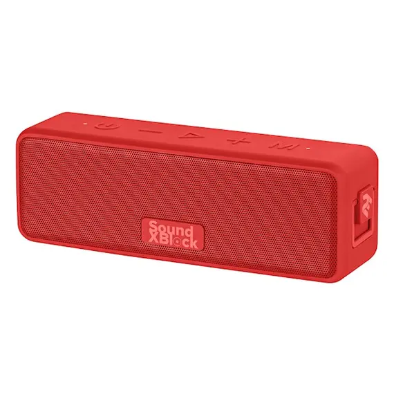 პორტატული დინამიკი 2E SOUNDXBLOCK TWS MP3 WIRELESS WATERPROOF Red 2E-BSSXBWRD , 7 image - Primestore.ge