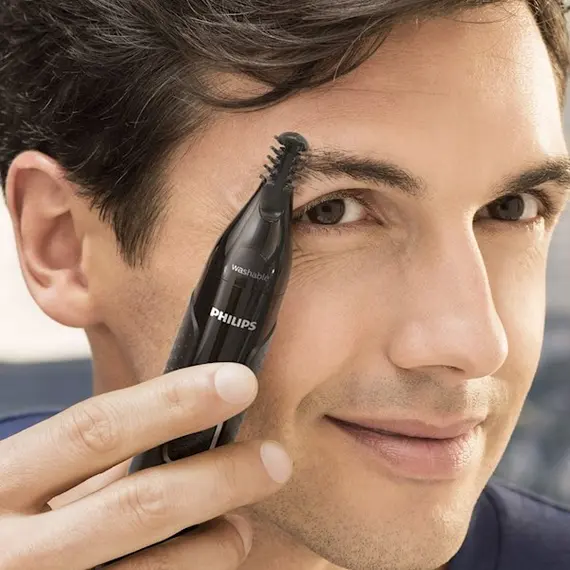 ტრიმერი PHILIPS NT5650/16 Nose, ear, eyebrow, detail trimmer Black , 5 image - Primestore.ge