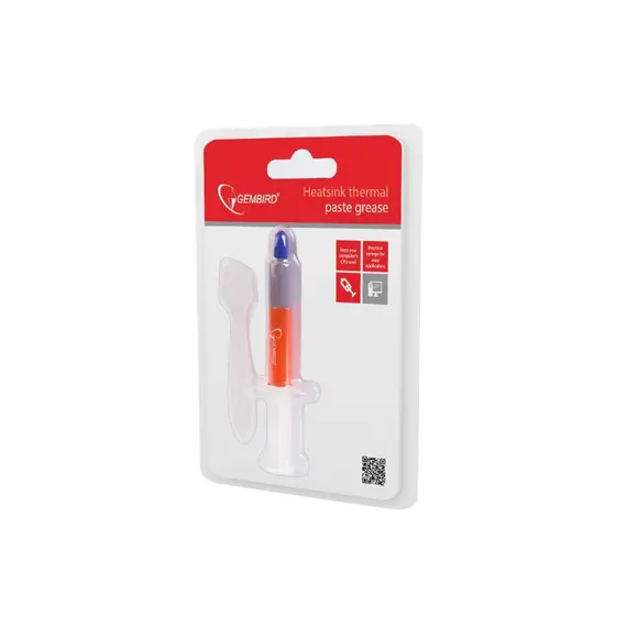 Gembird Heatsink thermal paste grease, 3 g (TG-G3.0-01), 2 image