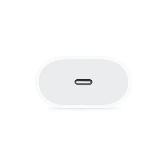 მობილურის დამტენი Apple 20W USB-C Power Adapter (MHJE3ZM/A) White , 6 image - Primestore.ge