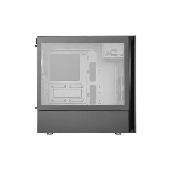 Case Cooler Master Silencio S600 / Black / TG, 3 image