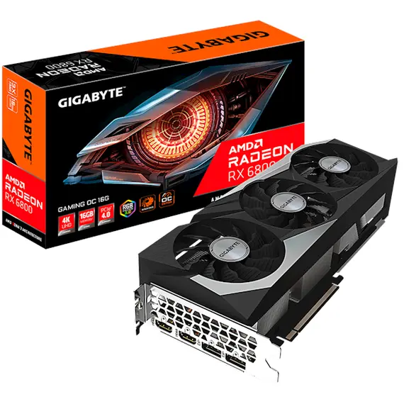 ვიდეო ფასა Gigabyte GV-R68GAMING OC-16GD Radeon RX 6800 Gaming OC 16GB GDDR6 , 8 image - Primestore.ge