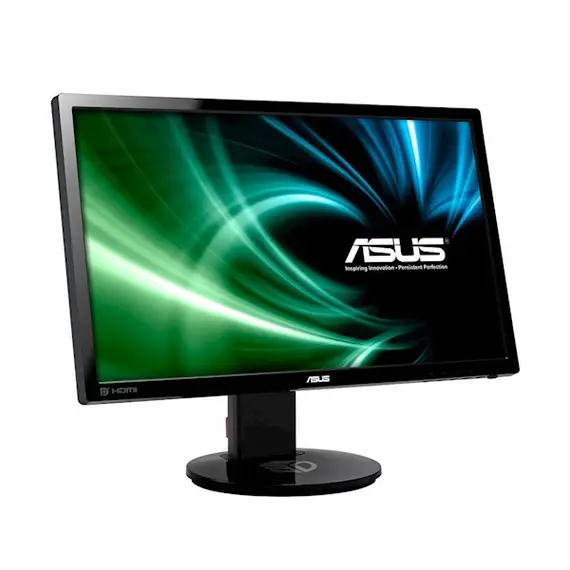 Monitor Asus VG248QE 24 "Gaming Monitor Full HD, DVI, HDMI, DP, MM, TN, 144Hz, 3D Vision Ready, Black, 2 image