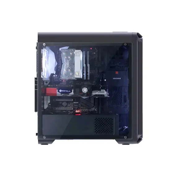 ქეისი Zalman Computer case I3, MidT, 2*USB2.0,1*USB3.0, 4*120mm White LED , 2 image - Primestore.ge