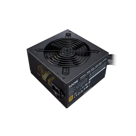 კვების ბლოკი Cooler Master MWE 500 Bronze V2, 500W, 12cm , 2 image - Primestore.ge
