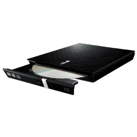 დისკის წამკითხველი ASUS SDRW-08D2S-U LITE DVD-R/RW USB2.0 EXT Ret Slim Black , 3 image - Primestore.ge